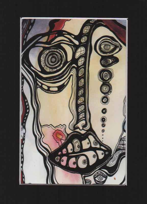 framed art print new man