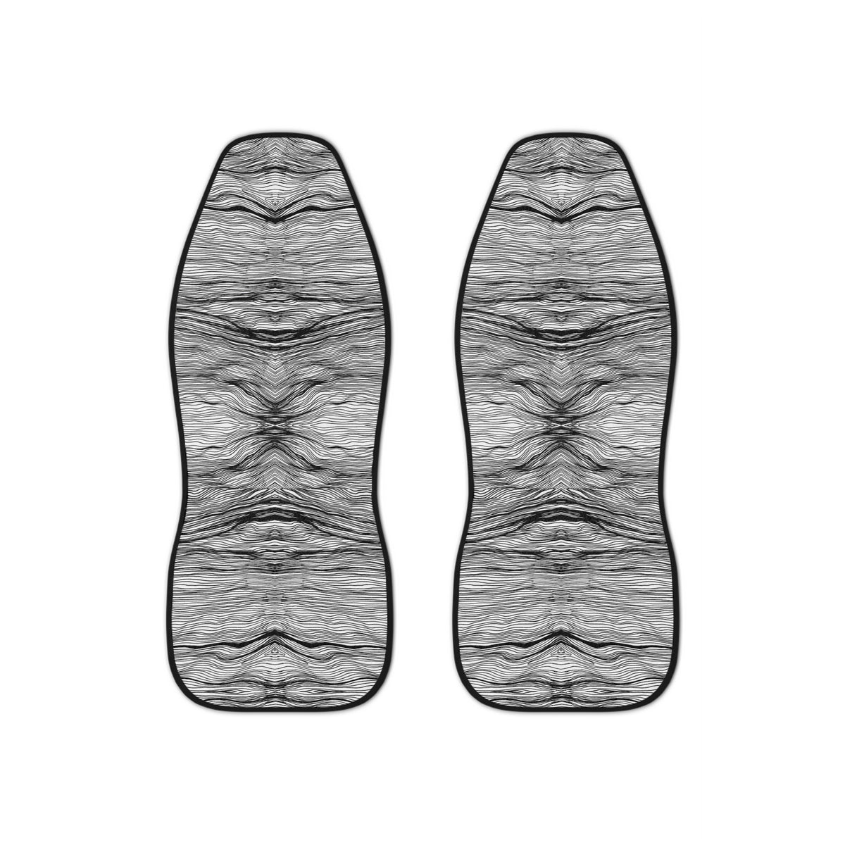 Black and White Striped Car Seat Covers &quot;Striped&#39;