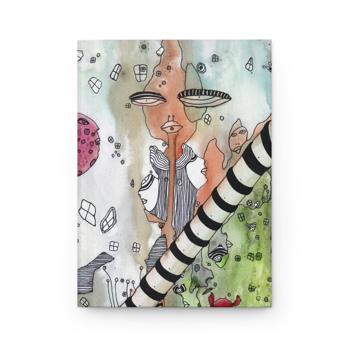 Original Art Dream Journal Travel Diary &quot;A Female Hello&quot;