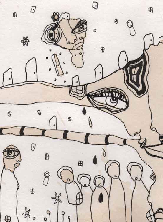 &#39;Stained 03&#39; Laptop/Tablet Sleeve