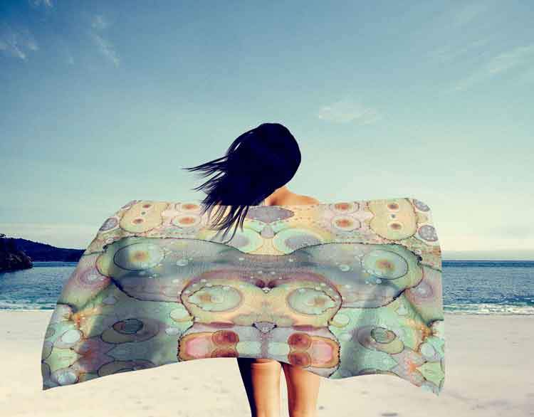 Bath Towel &#39;Mermaid Tail&#39;