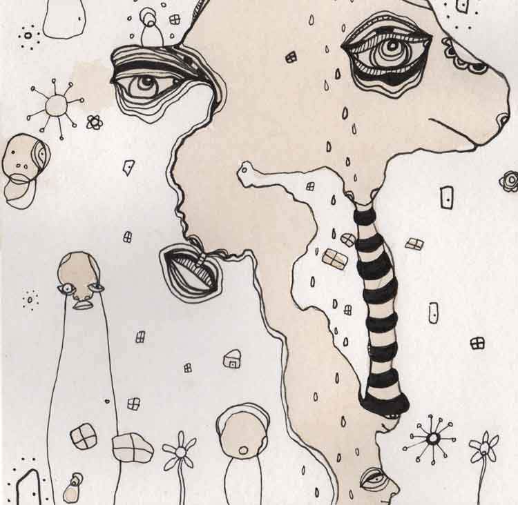 &#39;Stained 02&#39; Laptop/Tablet Sleeve