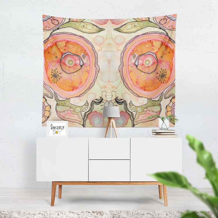 Tapestry &#39;Looking in&#39;