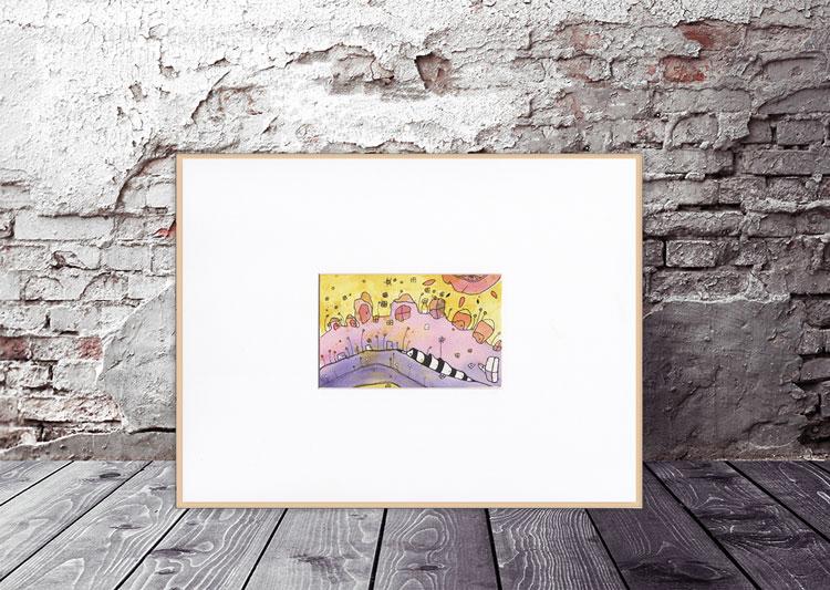 Original Fine Art &#39;Watching Over&#39;