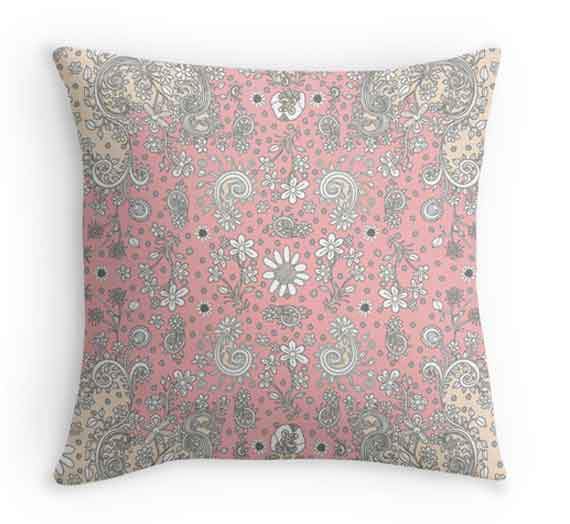 beige-pink-floral-pillow