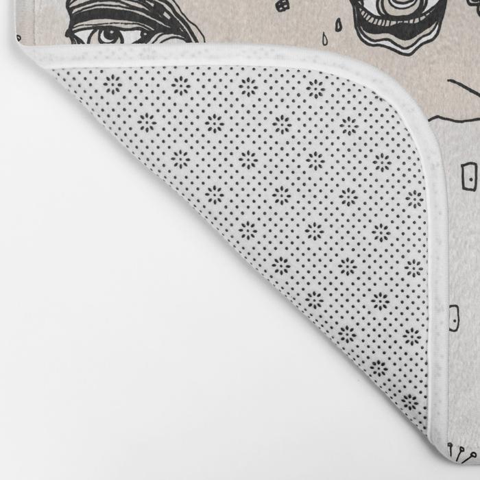 Bath Mat &#39;Stained 02&#39;