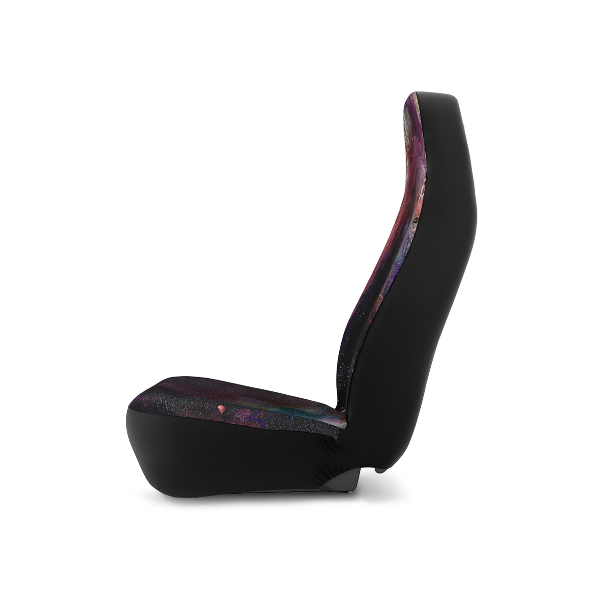 Purple Geode Car Seat Covers &quot;Kaleb Abstract 09&quot;