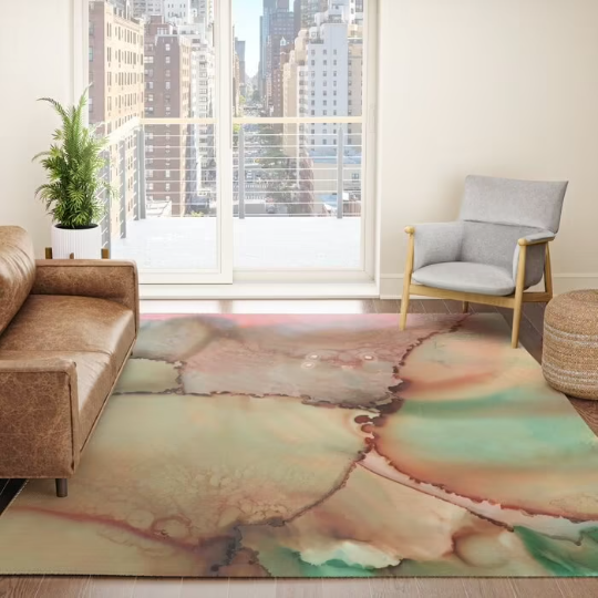 Area Rug &#39;Abstract Kiss&#39;