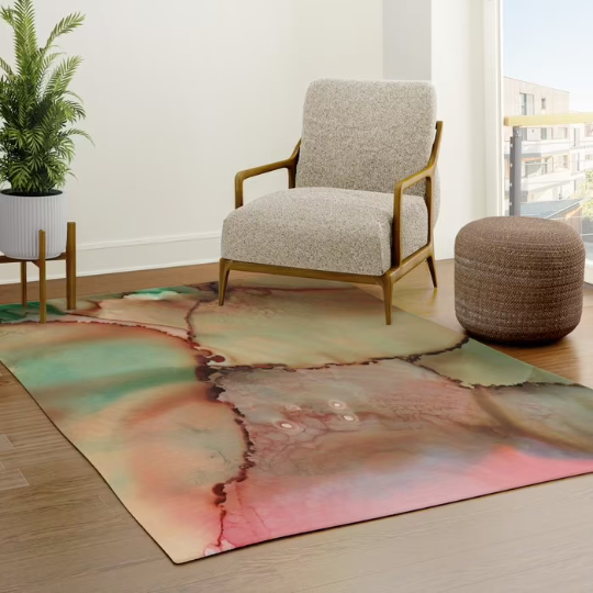 Area Rug &#39;Abstract Kiss&#39;