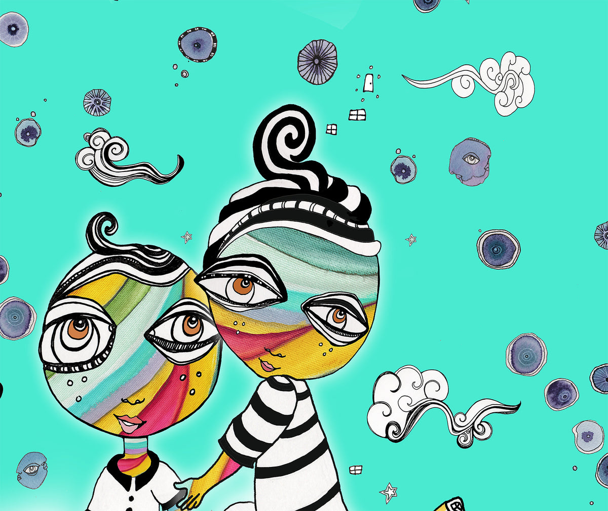 Duvet Cover &#39;Banana Boat Rides&#39;