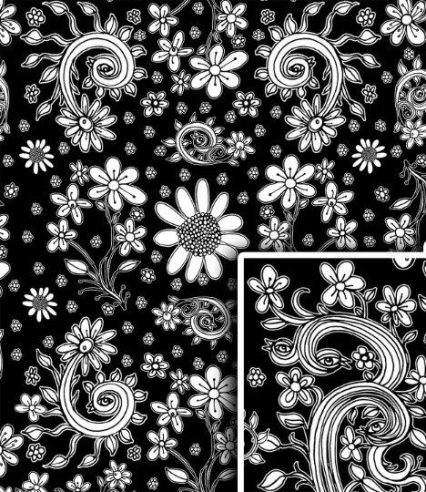 Outdoor Pillow Cushion &quot;Birds of a Flower&quot;