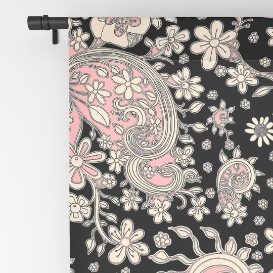 Window Curtains &quot;Birds of a Flower&quot;