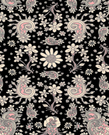 Window Curtains &quot;Birds of a Flower&quot;