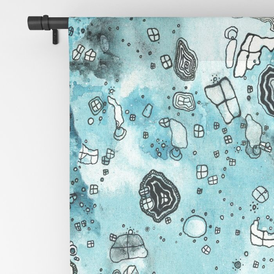 Window Curtains &quot;Blue Sky&quot;