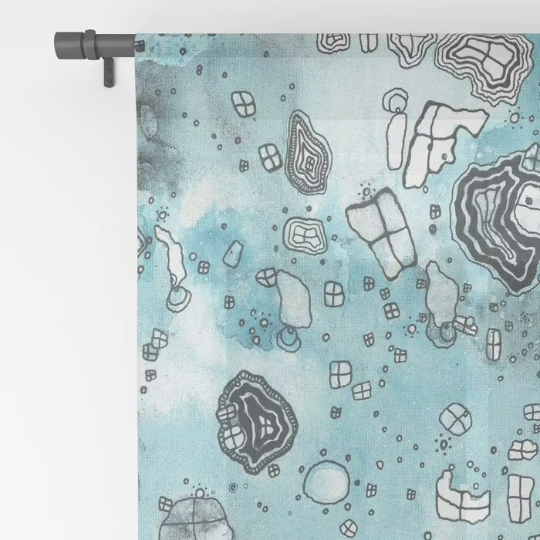 Window Curtains &quot;Blue Sky&quot;