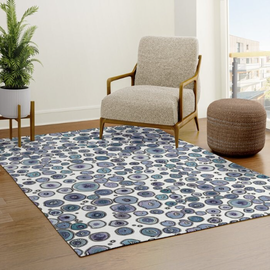 Area Rug &#39;Blueberry Friends&#39;