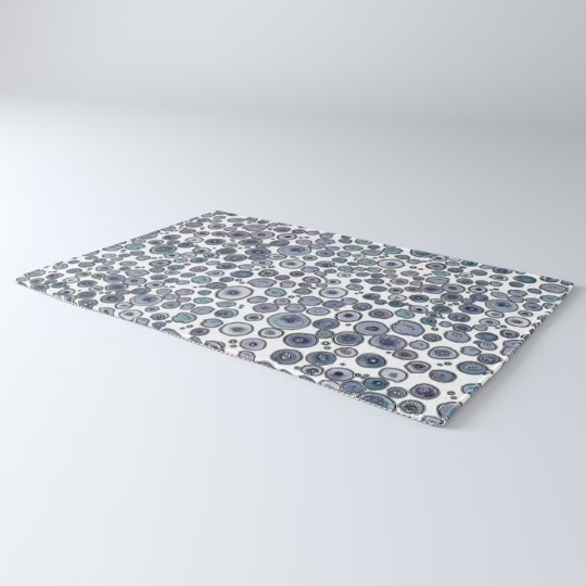 Area Rug &#39;Blueberry Friends&#39;