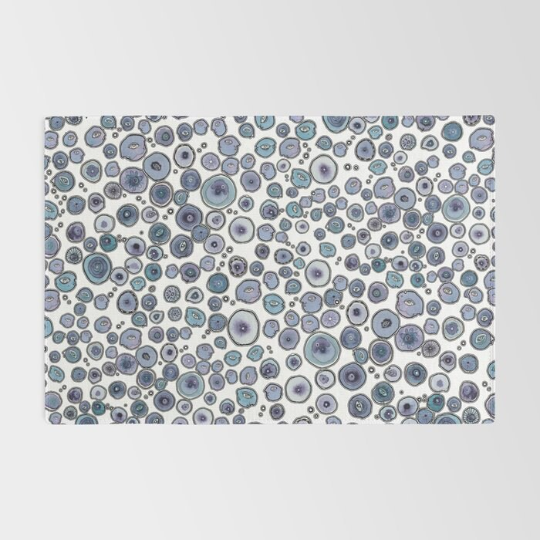 Area Rug &#39;Blueberry Friends&#39;