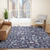 Area Rug 'Blueberry Friends Dark'