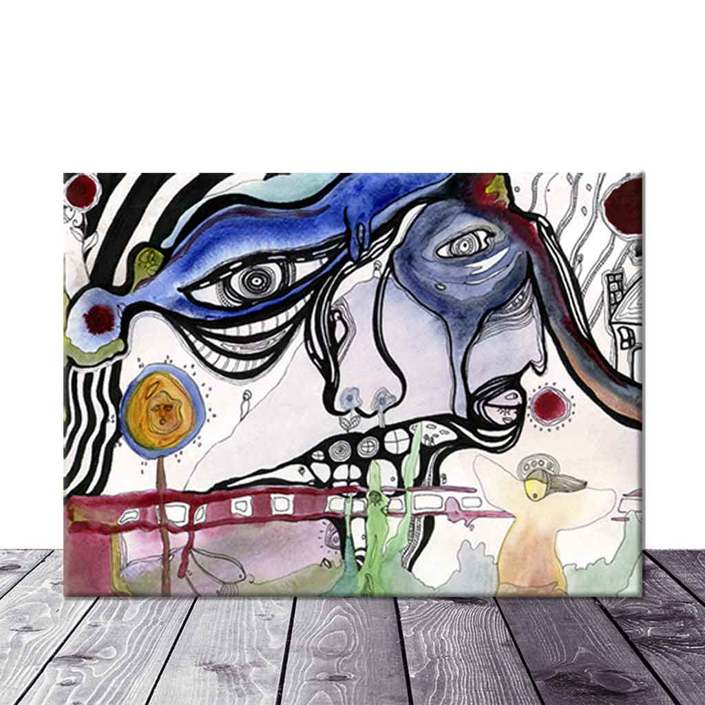 Art Print on Canvas &#39;The Gift&#39;