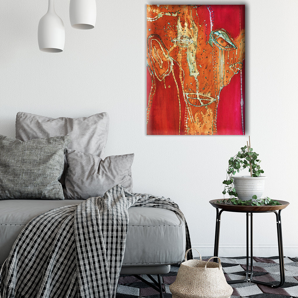 Art Print on Canvas &#39;Broken Dreams&#39;