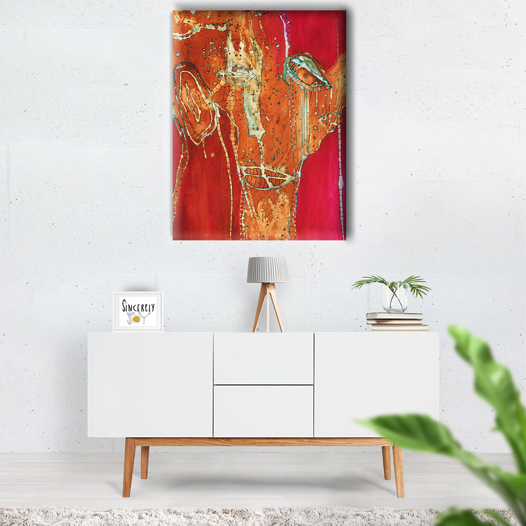 Art Print on Canvas &#39;Broken Dreams&#39;