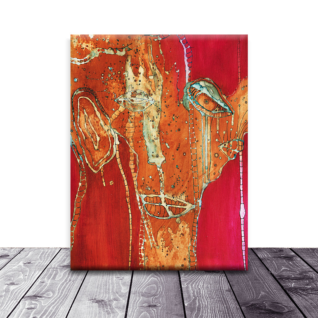 Art Print on Canvas 'Broken Dreams'