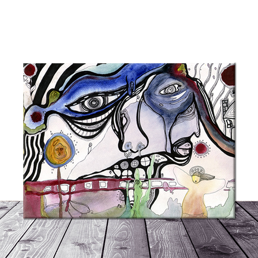 Art Print on Canvas &#39;The Gift&#39;