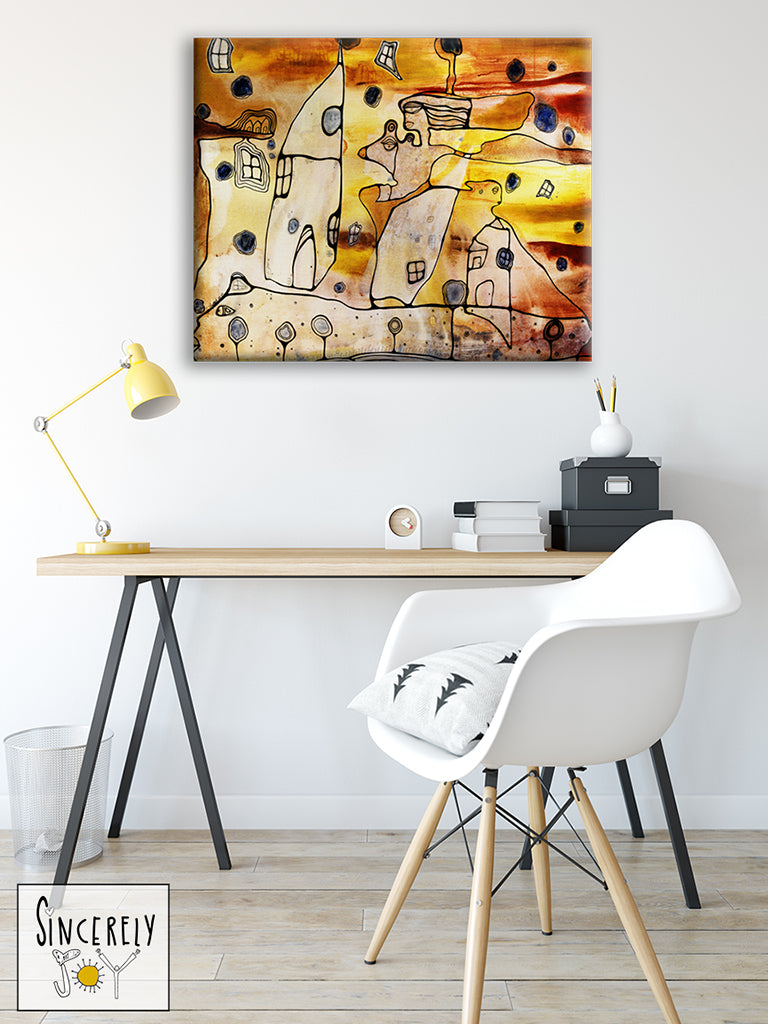 Art Print on Canvas &#39;Oshun&#39;