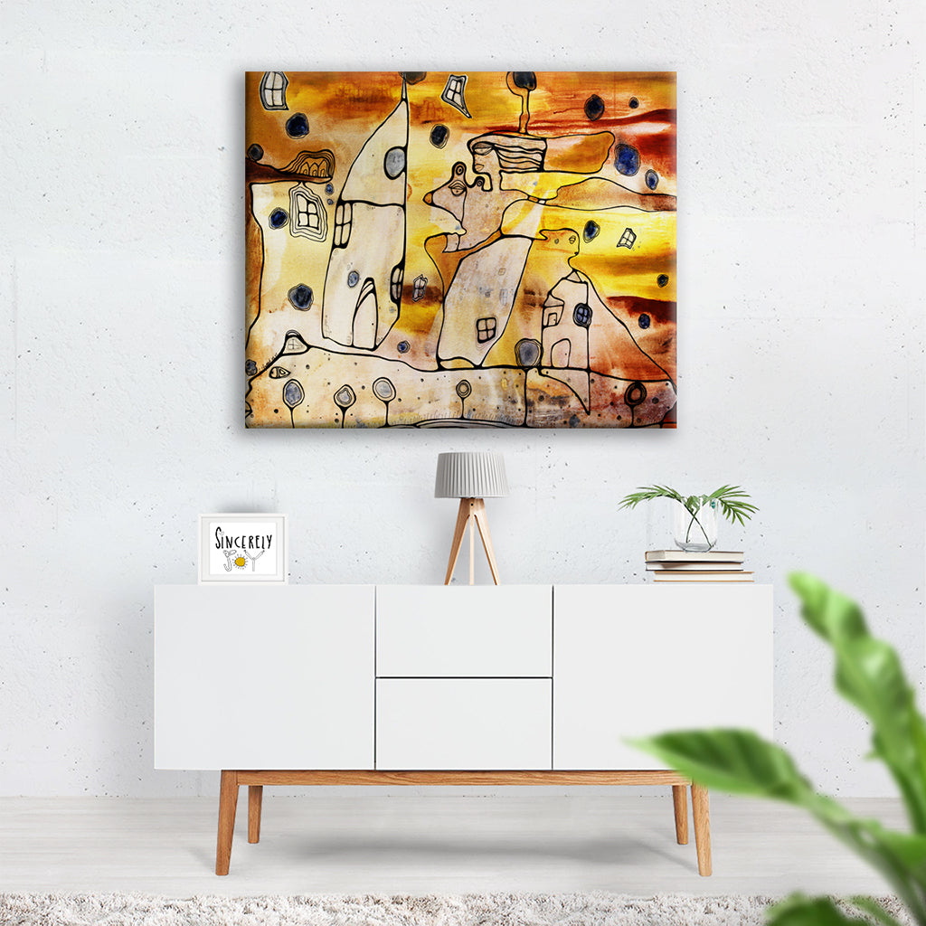 Art Print on Canvas &#39;Oshun&#39;