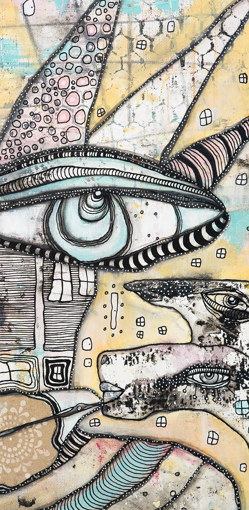 Original Fine Art on Canvas &#39;Crowned&#39;