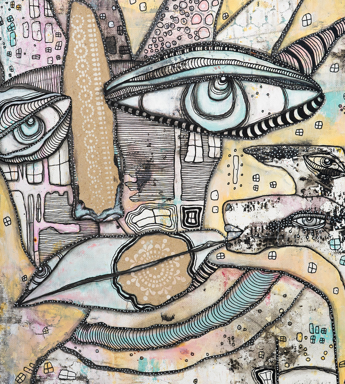 Original Fine Art on Canvas &#39;Crowned&#39;