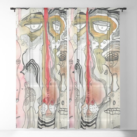 Window Curtains &quot;Complicated&quot;