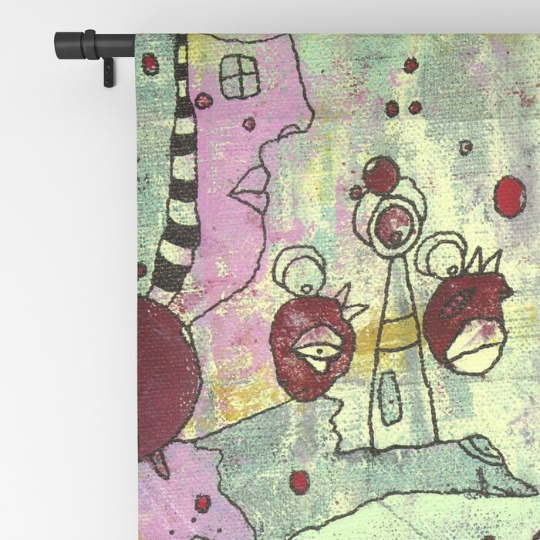 Window Curtains &quot;Cut It Out&quot;