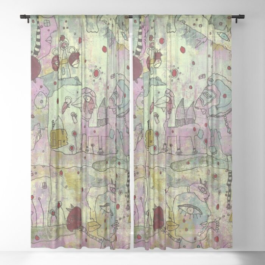 Window Curtains &quot;Cut It Out&quot;