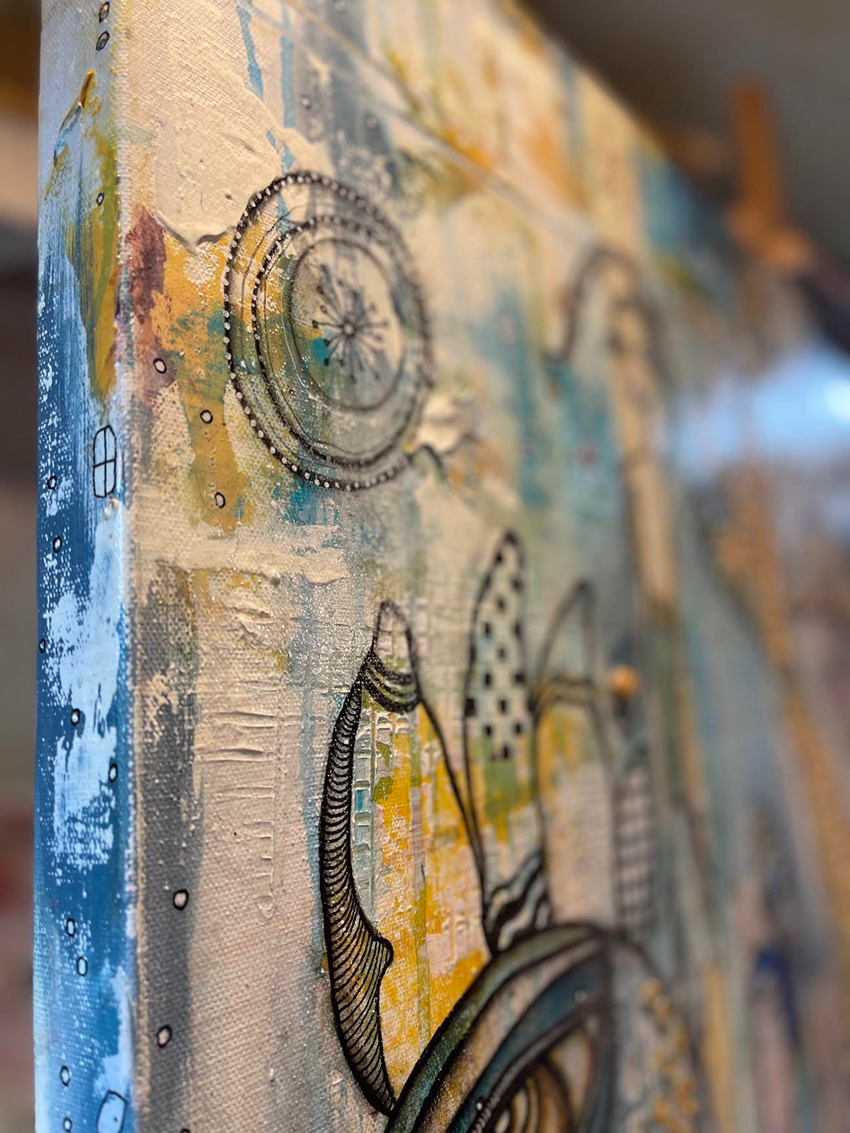 Original Fine Art &#39;Deep Sea Queen&#39;