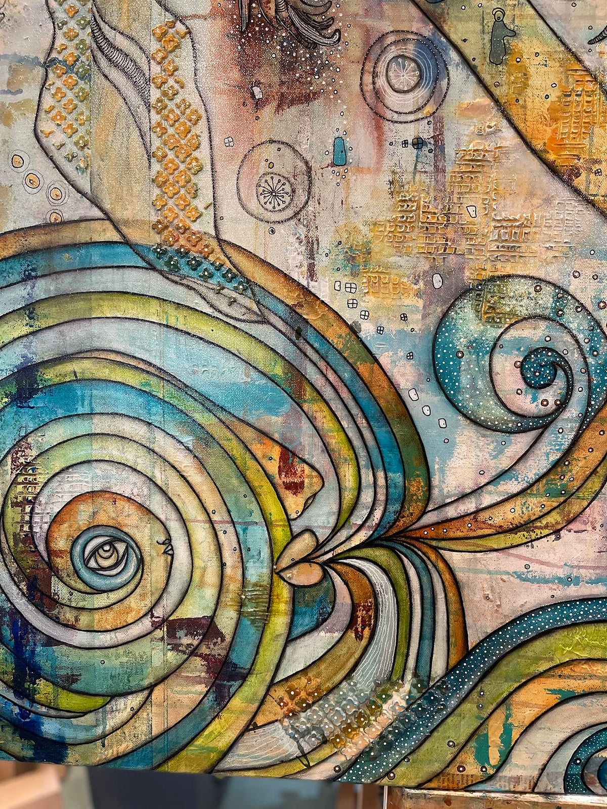 Original Fine Art &#39;Deep Sea Queen&#39;