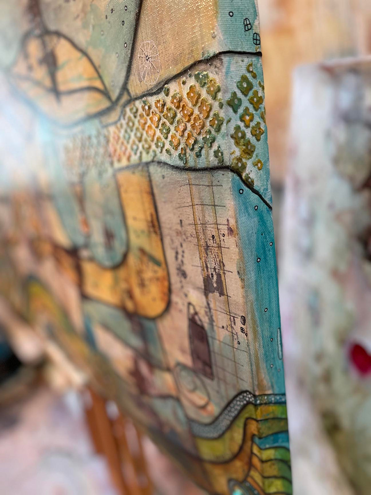 Original Fine Art &#39;Deep Sea Queen&#39;