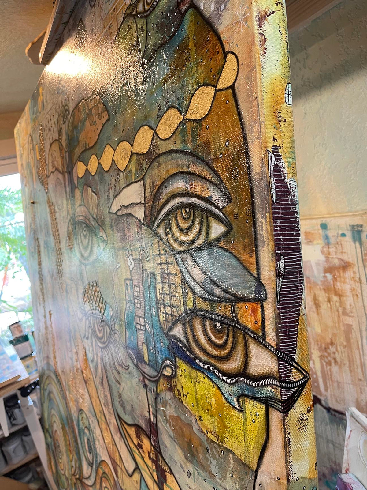 Original Fine Art &#39;Deep Sea Queen&#39;