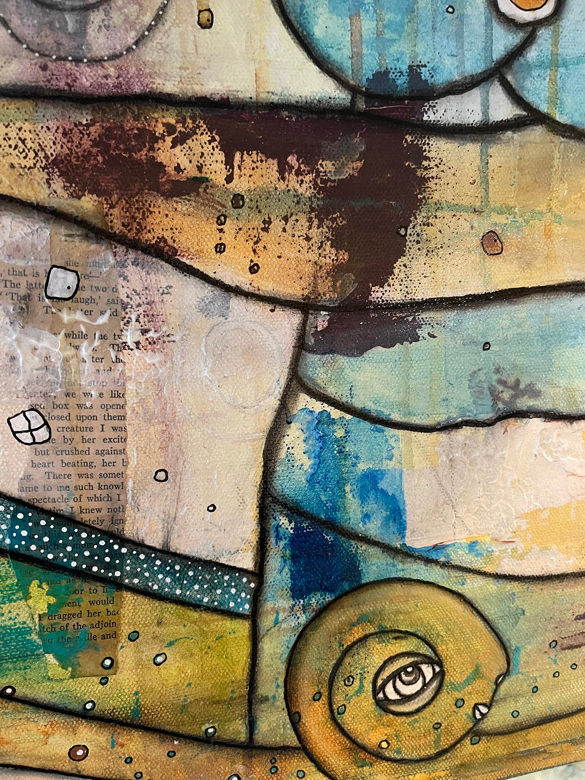 Original Fine Art &#39;Deep Sea Queen&#39;