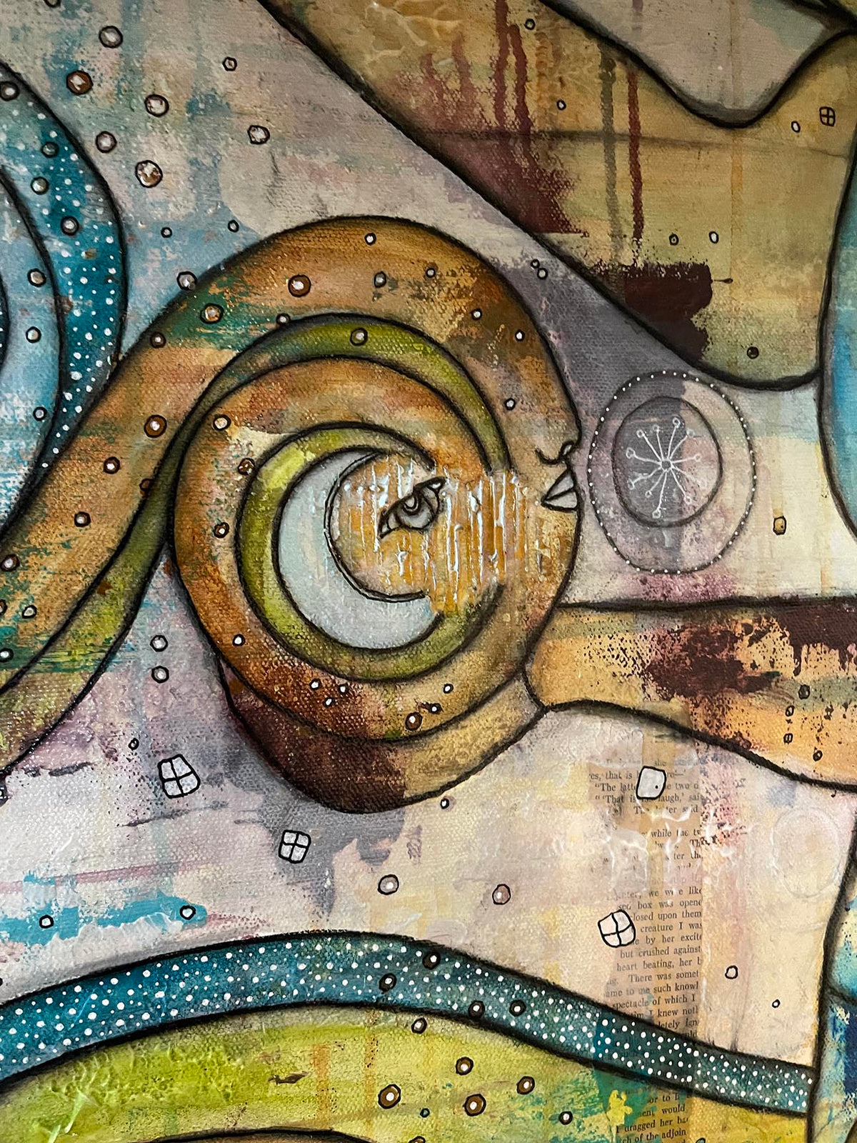 Original Fine Art &#39;Deep Sea Queen&#39;