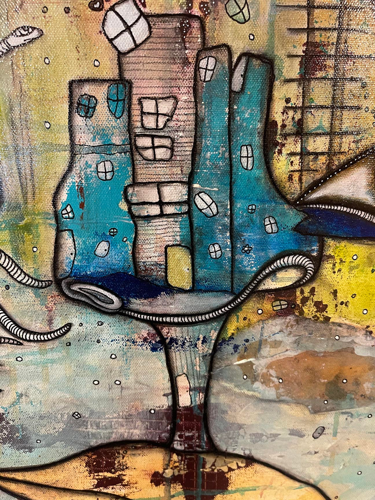 Original Fine Art &#39;Deep Sea Queen&#39;