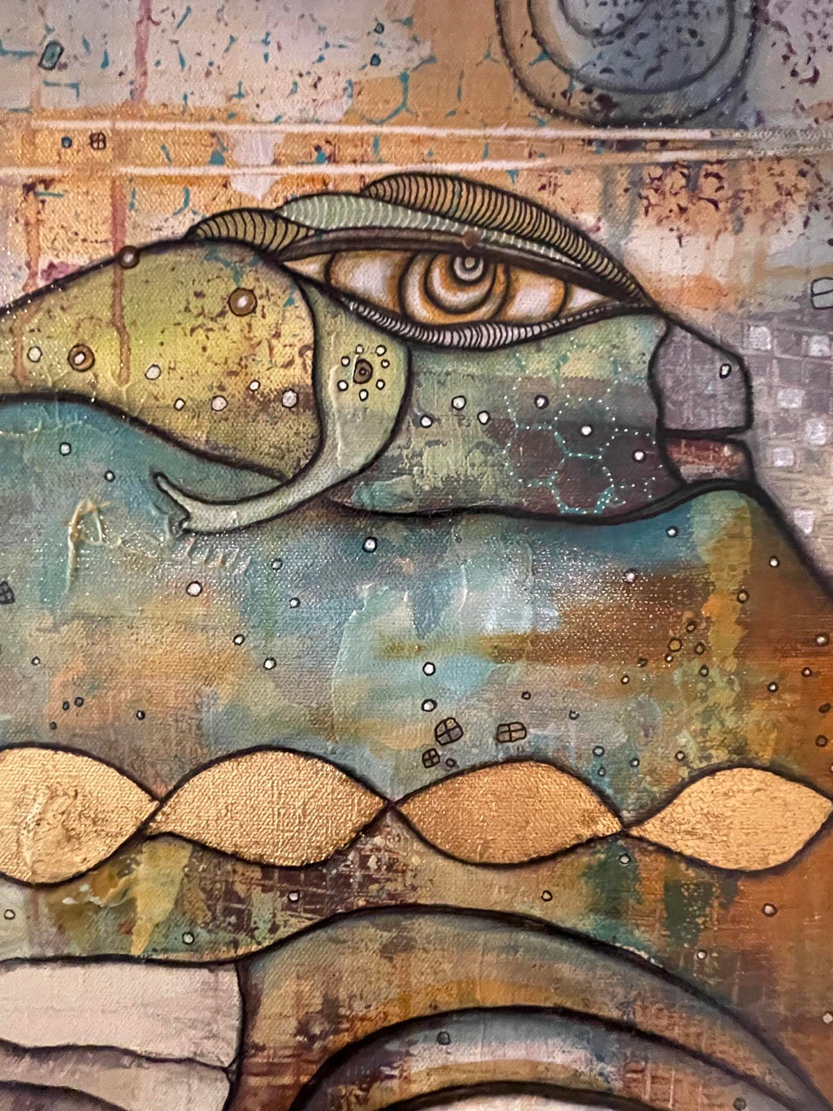 Original Fine Art &#39;Deep Sea Queen&#39;