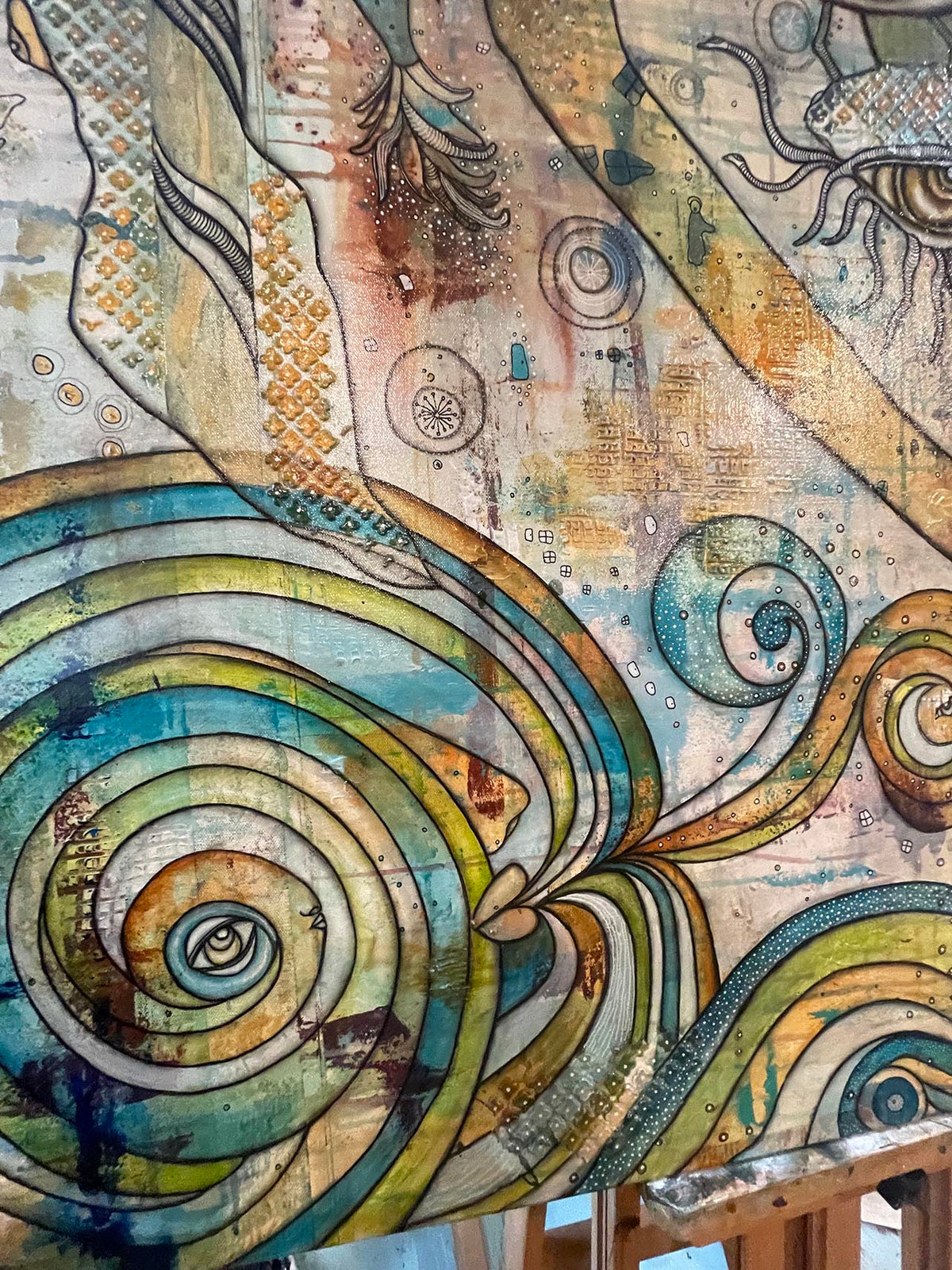 Original Fine Art &#39;Deep Sea Queen&#39;