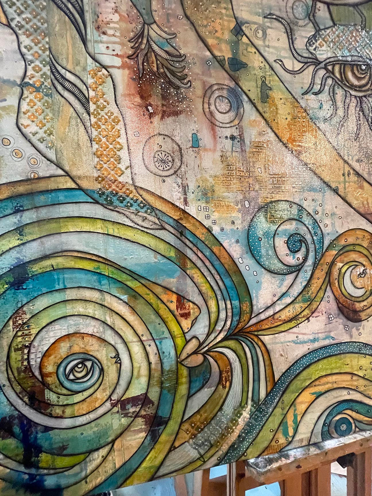 Original Fine Art &#39;Deep Sea Queen&#39;