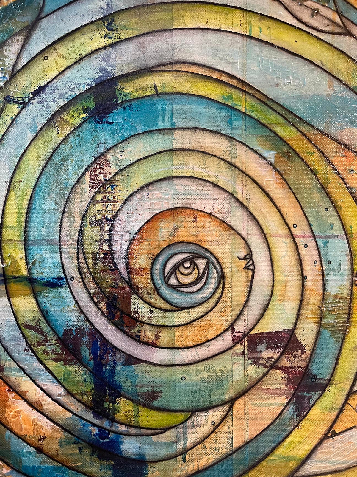 Original Fine Art &#39;Deep Sea Queen&#39;