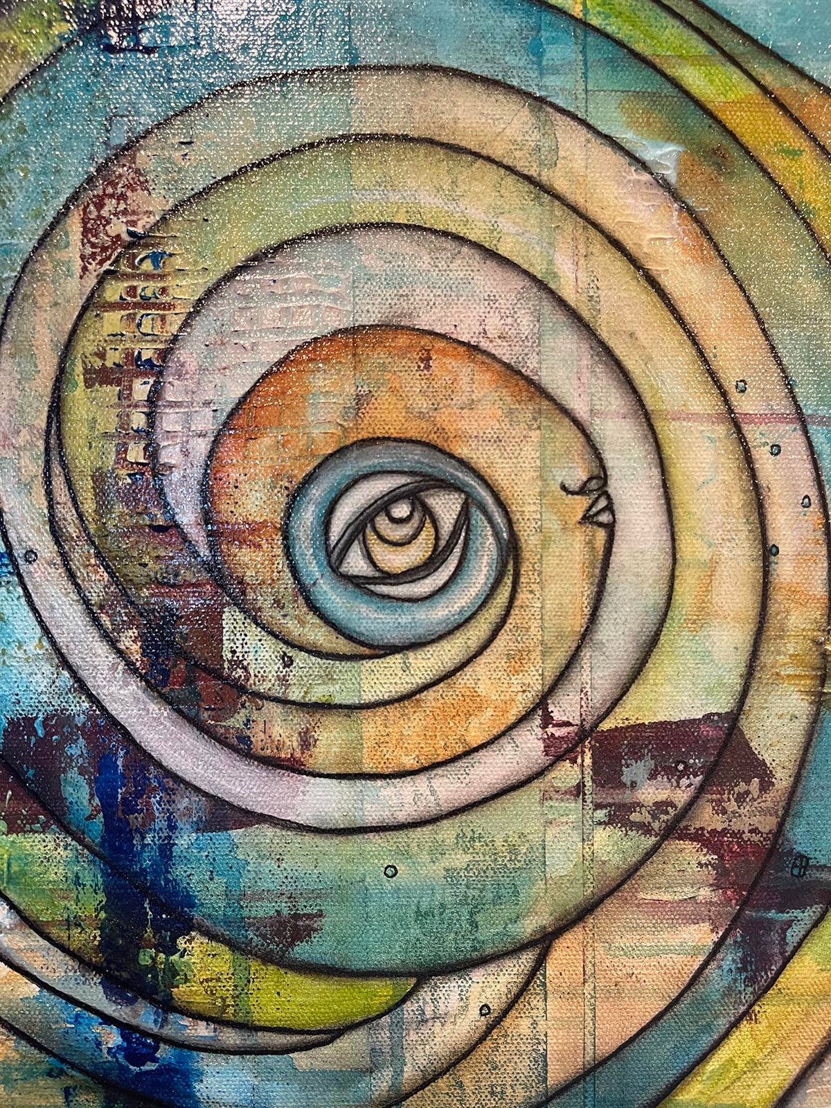 Original Fine Art &#39;Deep Sea Queen&#39;