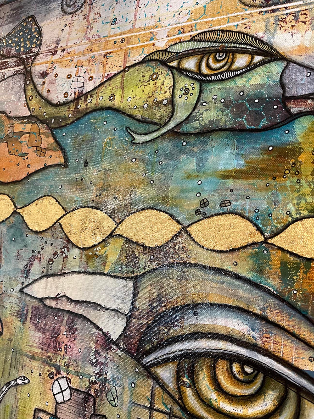 Original Fine Art &#39;Deep Sea Queen&#39;