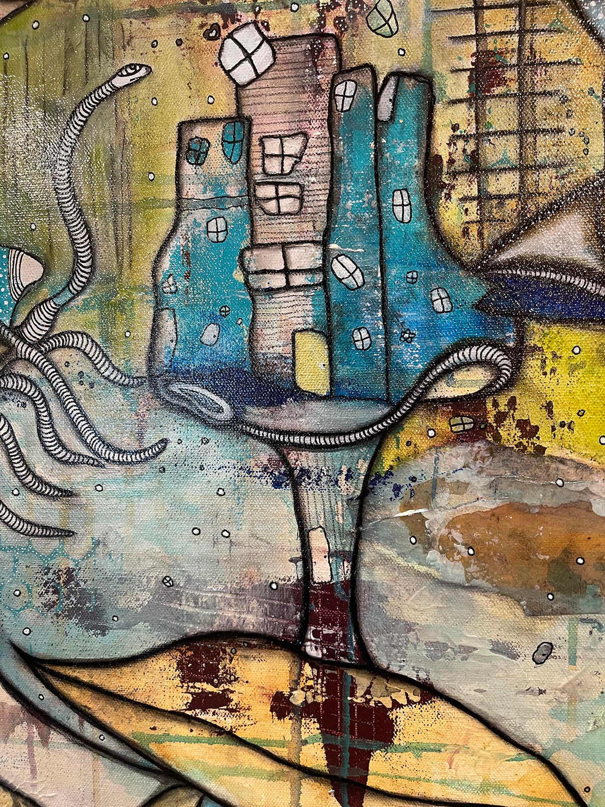 Original Fine Art &#39;Deep Sea Queen&#39;