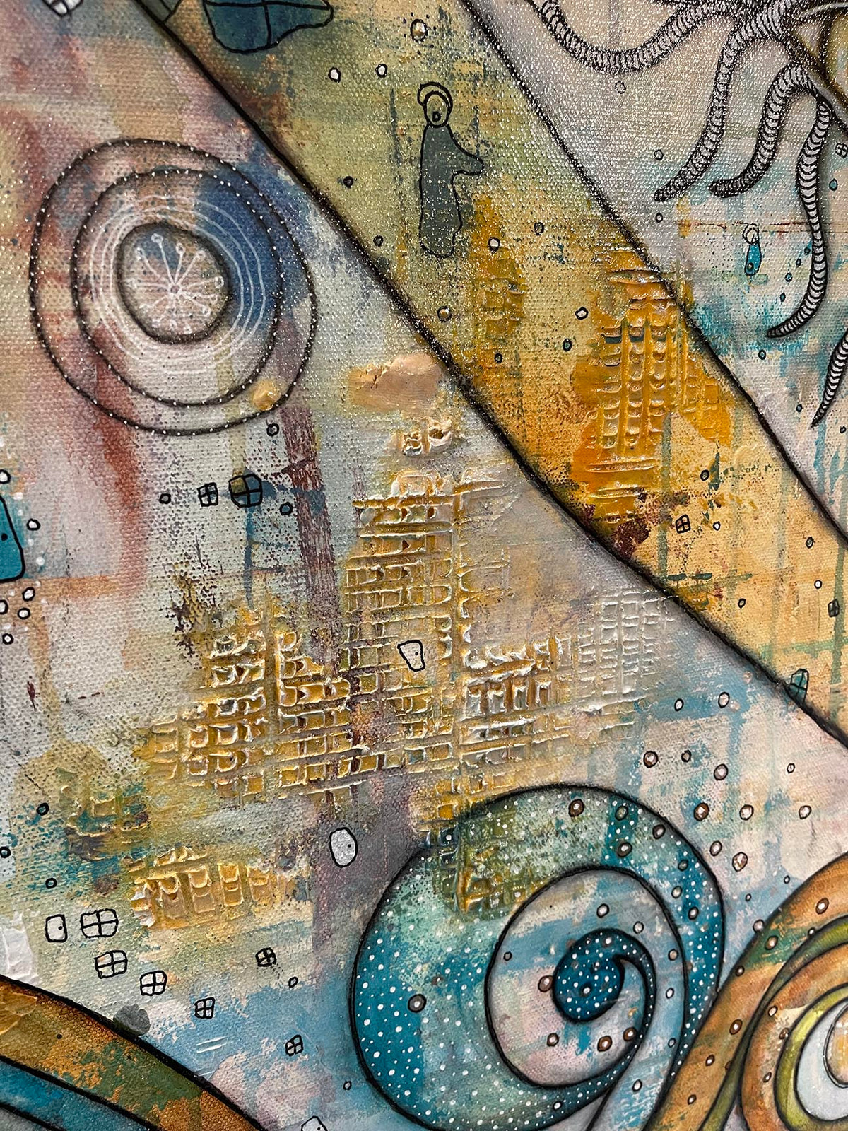 Original Fine Art &#39;Deep Sea Queen&#39;